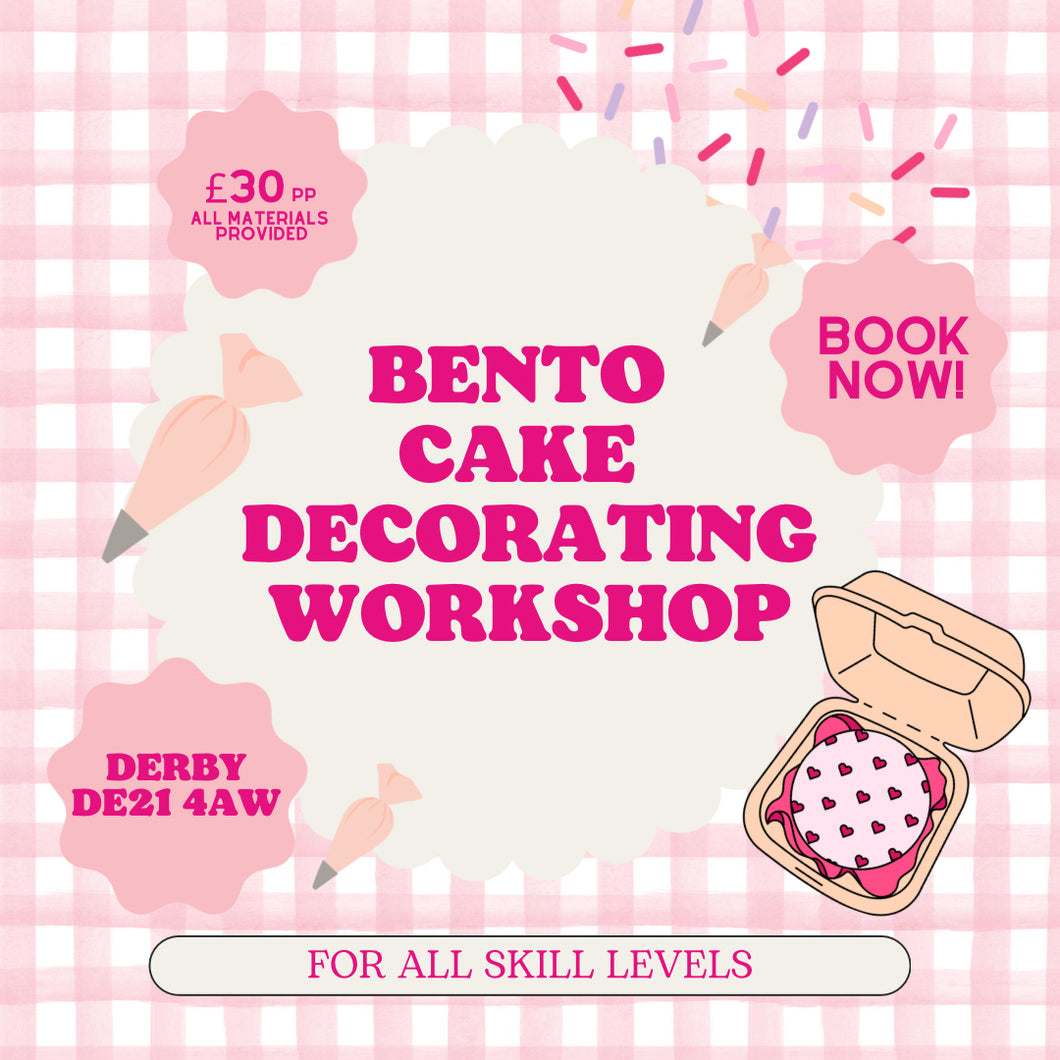 Bento Cake Decorating Workshop