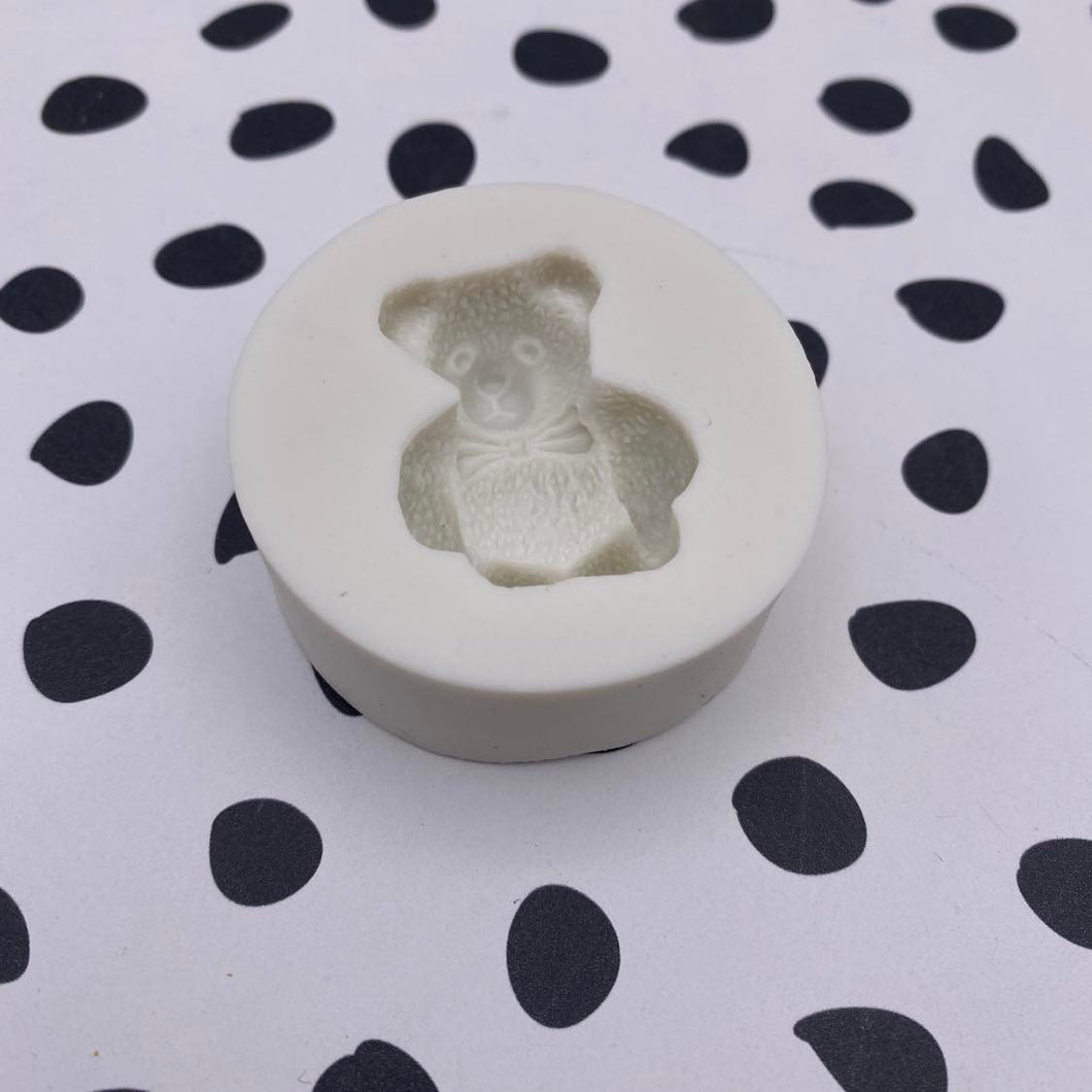 Mini Bear- Deep Silicone Mould Mold - Chocolate - Wax - Candy - Fondant