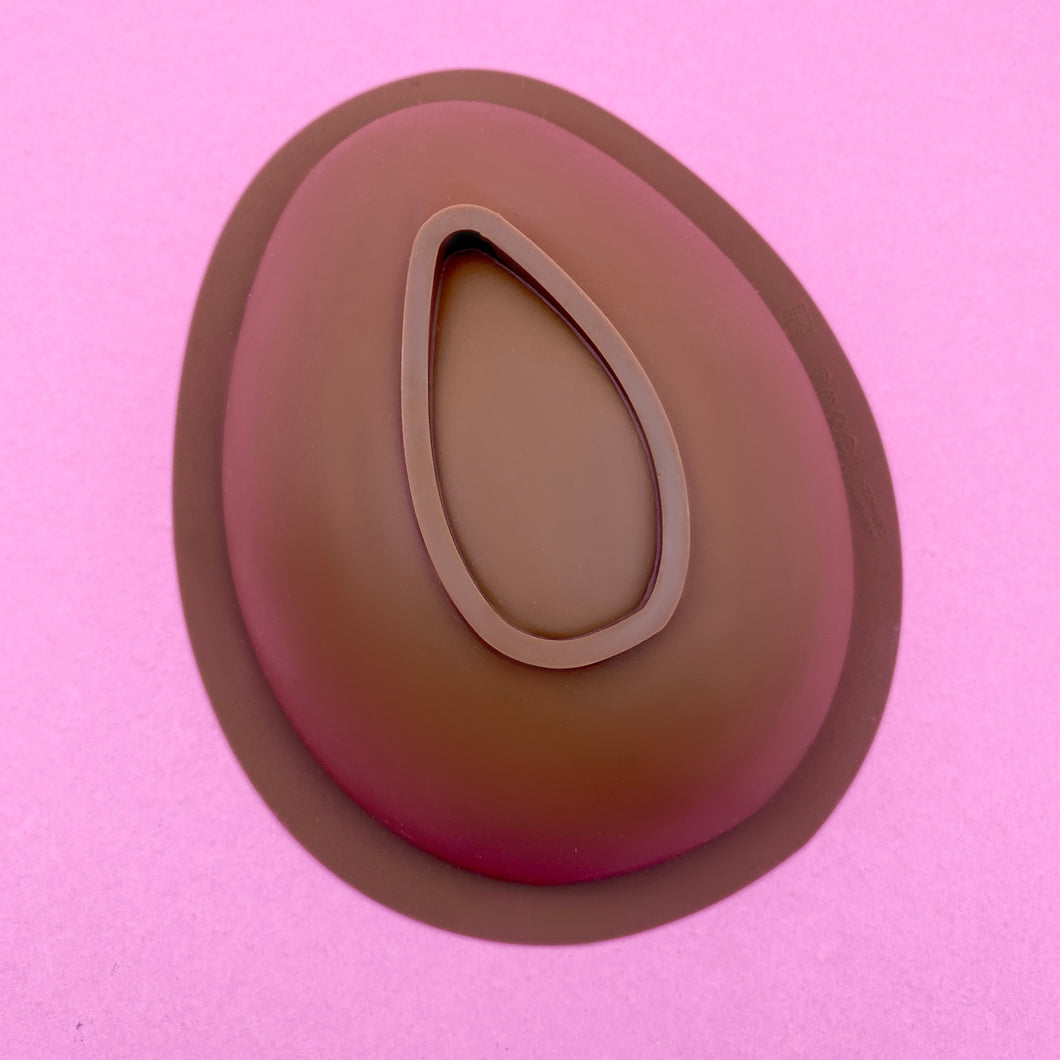 Smooth Easter Egg Silicone Smash Box Mould
