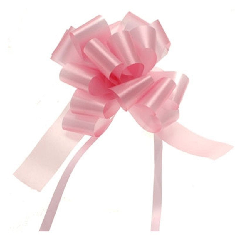 Baby Pink 31mm Single Pull Bow