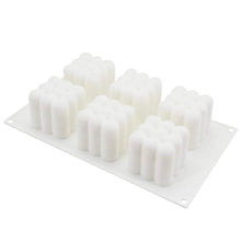 Load image into Gallery viewer, Bubble Cube Silicone Mould Mold - Cake - Candle
