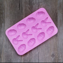 Load image into Gallery viewer, Easter Mini Egg &amp; Bunny Silicone Mold Mould
