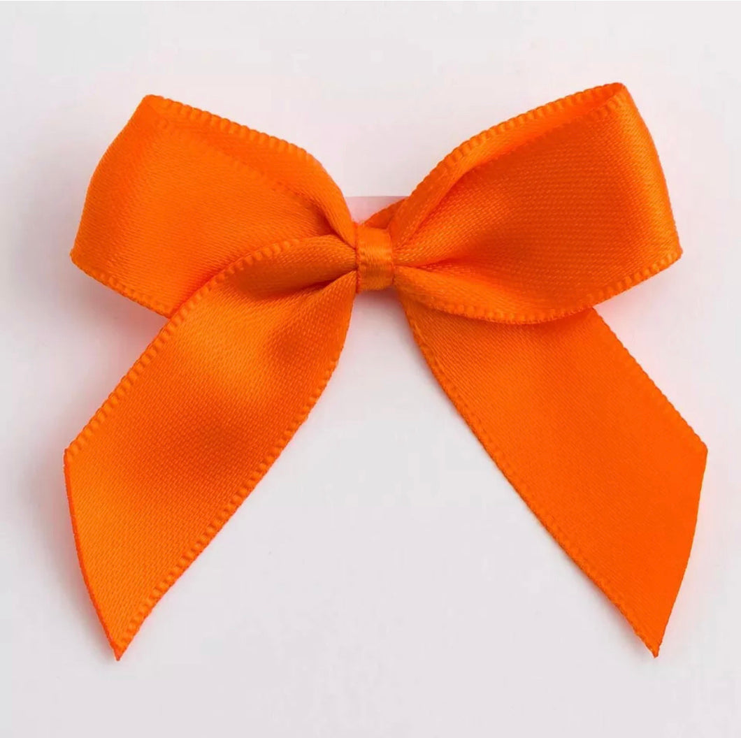 Orange 5cm Bow - 12 pack - Gift Wrap