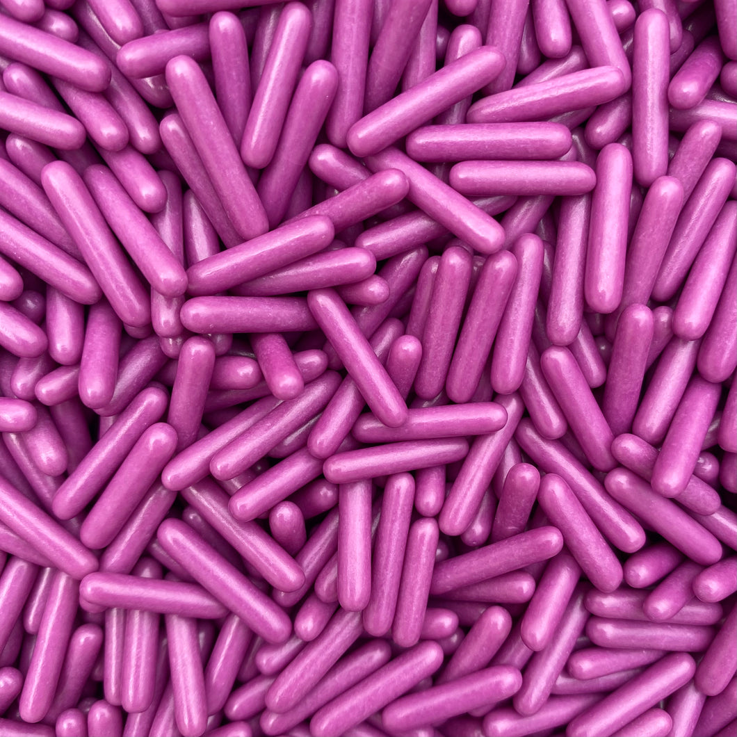 Sprinkles - Purple Macaroni Rods - 50g
