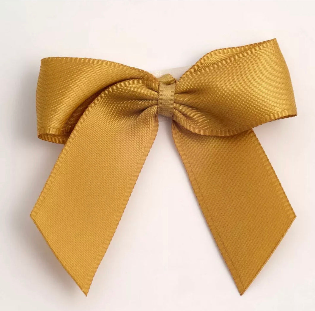 Antique Gold 5cm Bow - 12 pack - Gift Wrap
