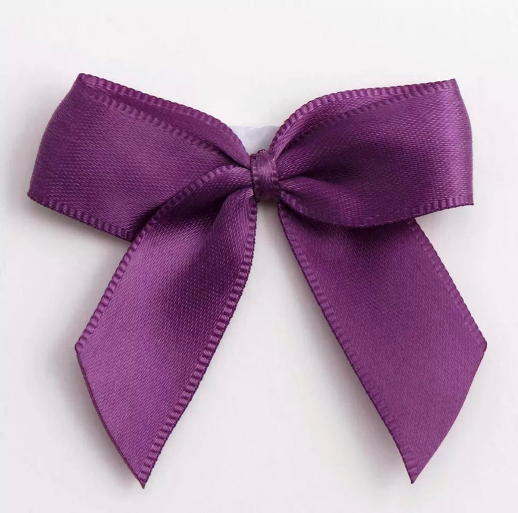 Amethyst 5cm Bow - 12 pack - Gift Wrap